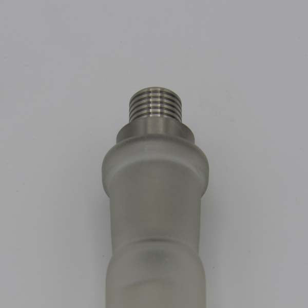 Titanium Mouthpiece/14mm Water-pipe Adapter with Glass