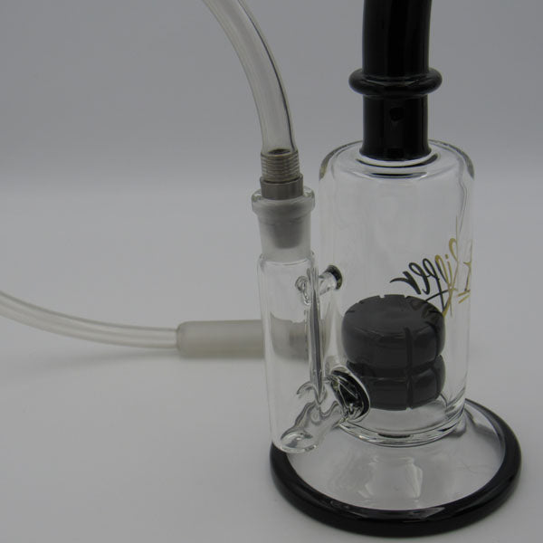Titanium mouthpiece/ water pipe adapter going into water pipe