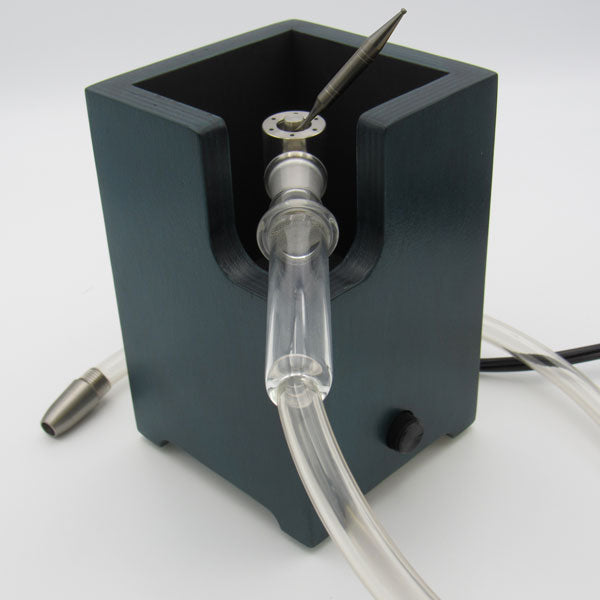 Blue Vaporizer Enail with D-rod and Glass Handle 14mm
