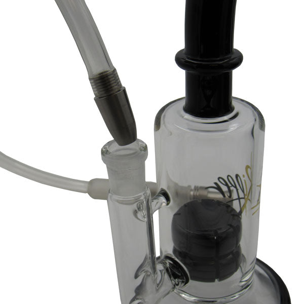 Titanium mouthpiece/ water pipe adapter going into water pipe