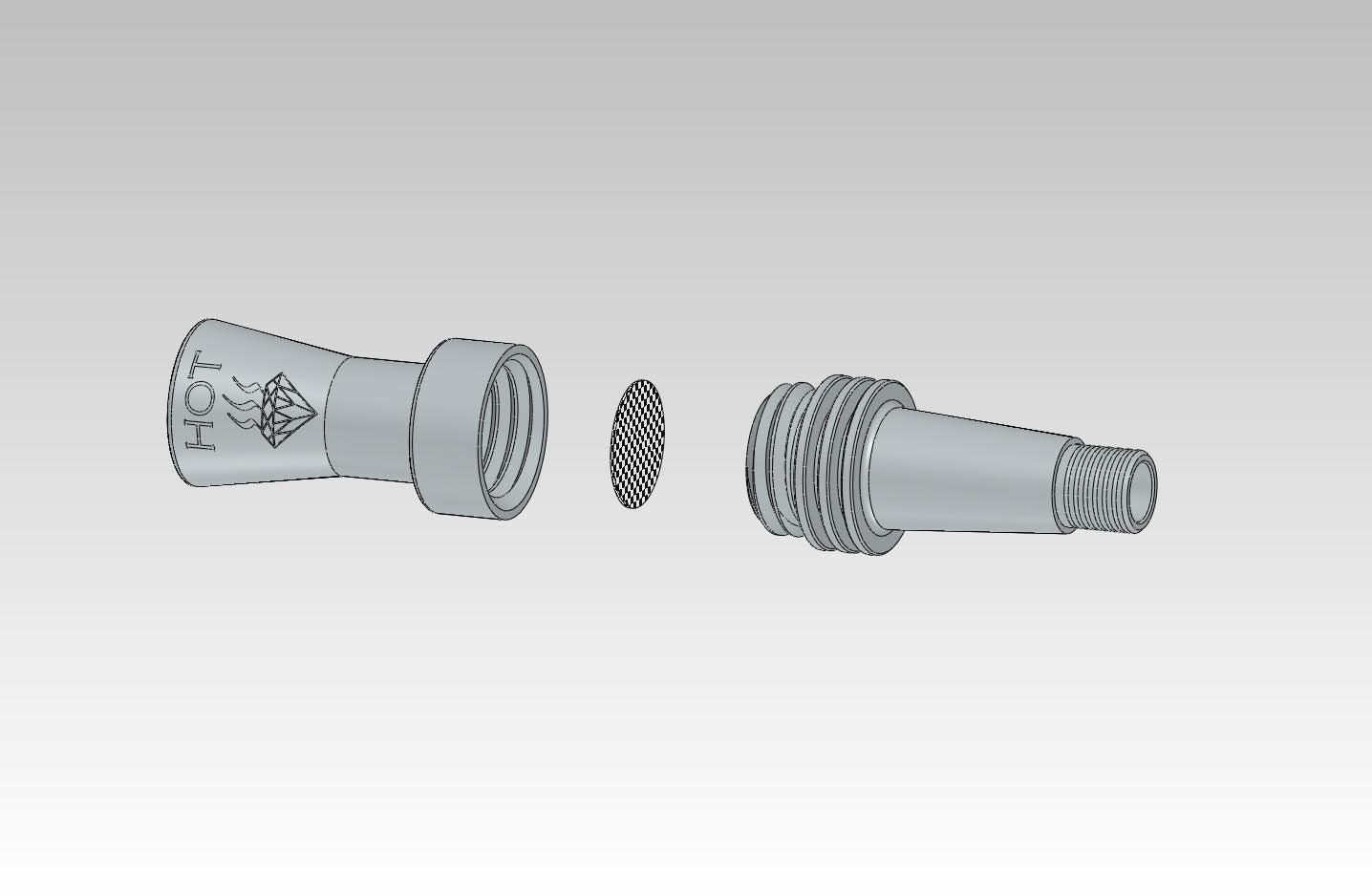 Screens for Titanium Hand-piece